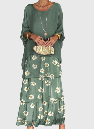 Clara | Long and Flowing Elegant Dress