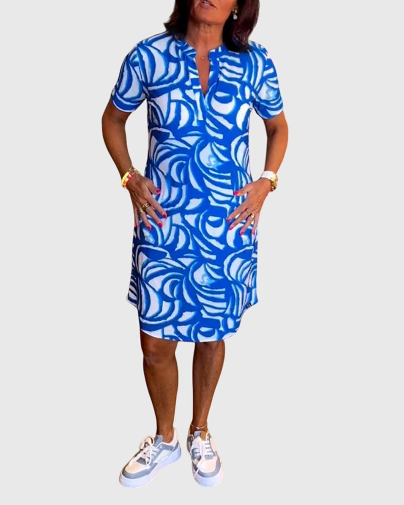 Clara | Flattering Avenue Walk Dress