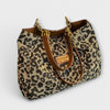June | Leopard Canvas Tote