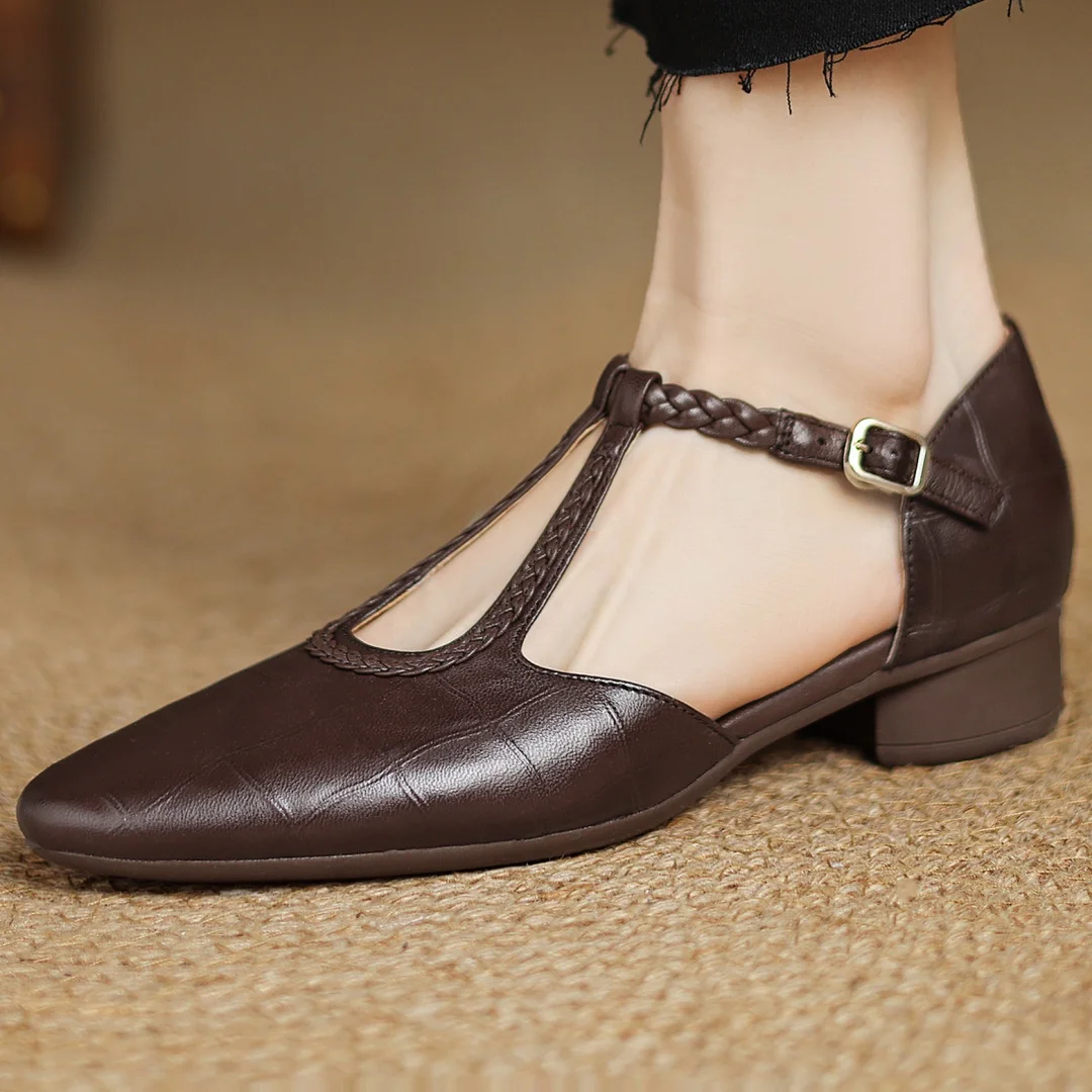 Judith | Kepa Leather Mary Janes
