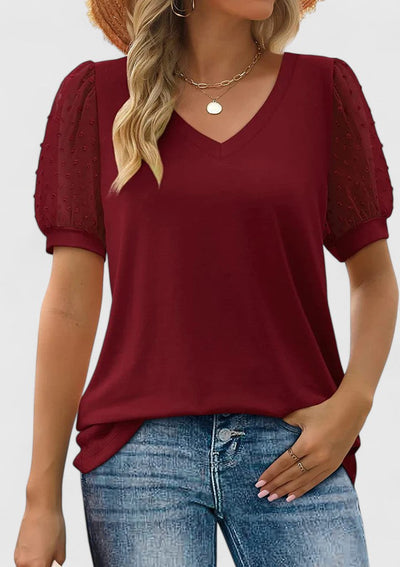 Clara | Comfortable V-Neck Top