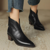 Anita | Luxe Ankle Boots with Low Heel