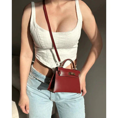 June | Elegant Handcrafted Leather Tote