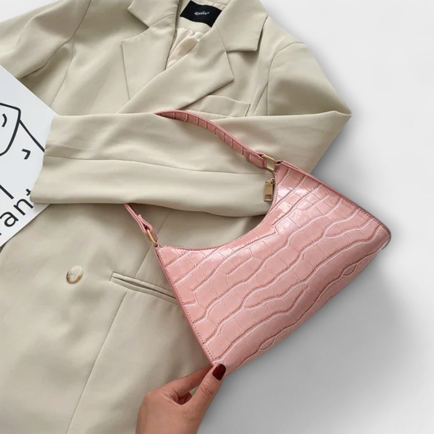 Sadie | Shiny Leather Bag