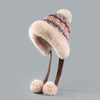 Frances | Plush Knit Winter Earflap Hat