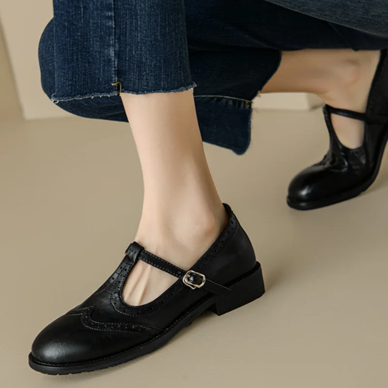 Sophia | Elegant T-Strap Mary Janes