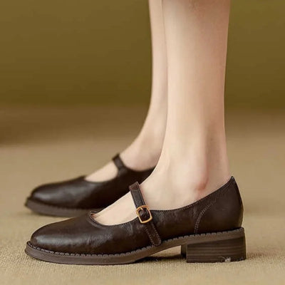Mia | Classic Comfort Mary Janes Made of Leather