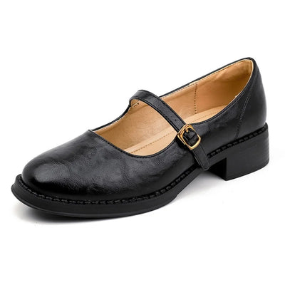 Mia | Classic Comfort Mary Janes Made of Leather
