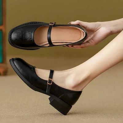 Mia | Classic Comfort Mary Janes Made of Leather