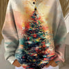 Amelia | Painted Christmas Tree Pullover