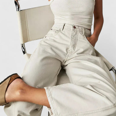 Rain | Comfortable Wide-Leg Pants