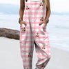 Cindy | Cherry Gingham Jumpsuit