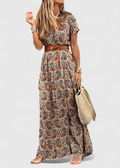 Clara | Stylish Boho Maxi Dress