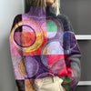 Cynthia | Modern Circles Knit Sweater