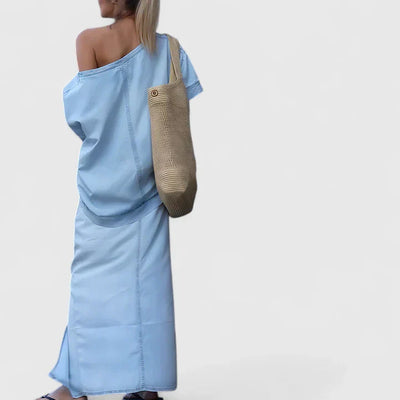 Clara | Elegant Maxi Skirt Set